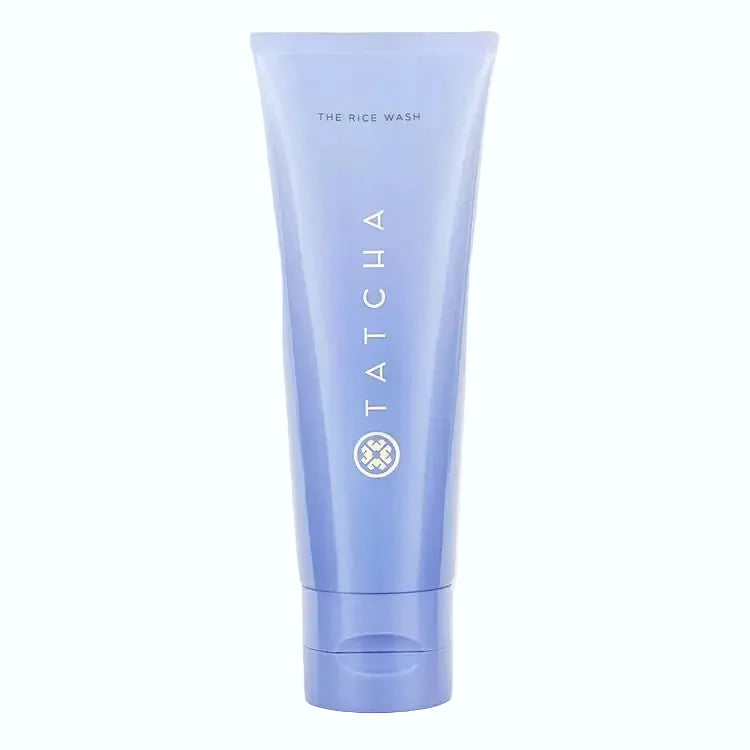 Tatcha The Rice Wash Skin-Softening Cleanser hydrating vegan face wash for dry, sensitive skin