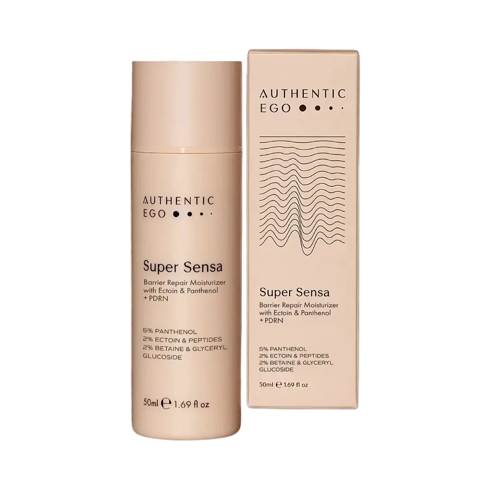 Authentic Ego Super Sensa Barrier Repair Moisturizer with Ectoin & Panthenol for sensitive and acne-prone skin