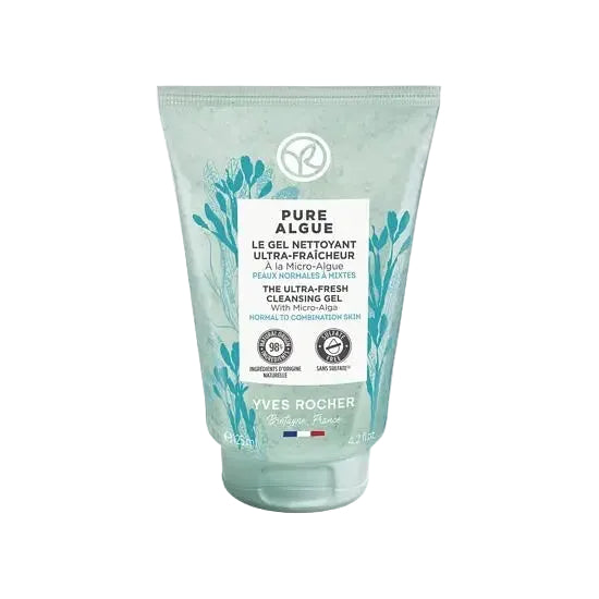 Yves Rocher Ultra-fresh Cleansing Gel Pure Algue for normal to combination skin cleansing and brightening