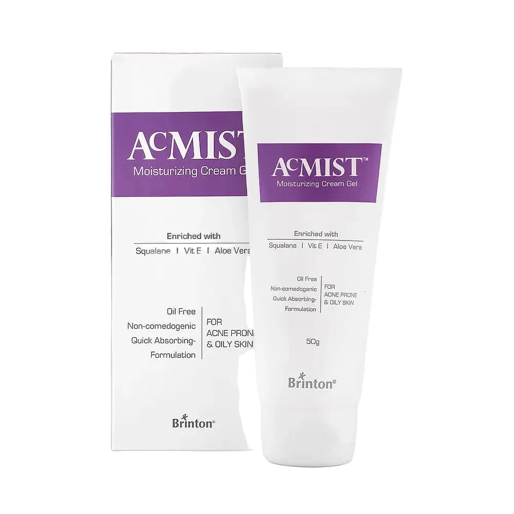 Brinton Acmist Moisturizing Cream Gel oil-free hydration for acne-prone and oily skin