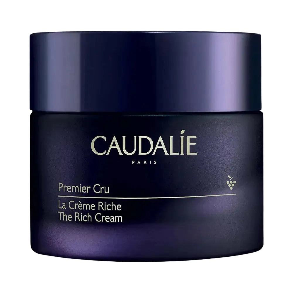 Caudalie Premier Cru Rich Moisturizer with bio-ceramides for barrier repair and anti-aging