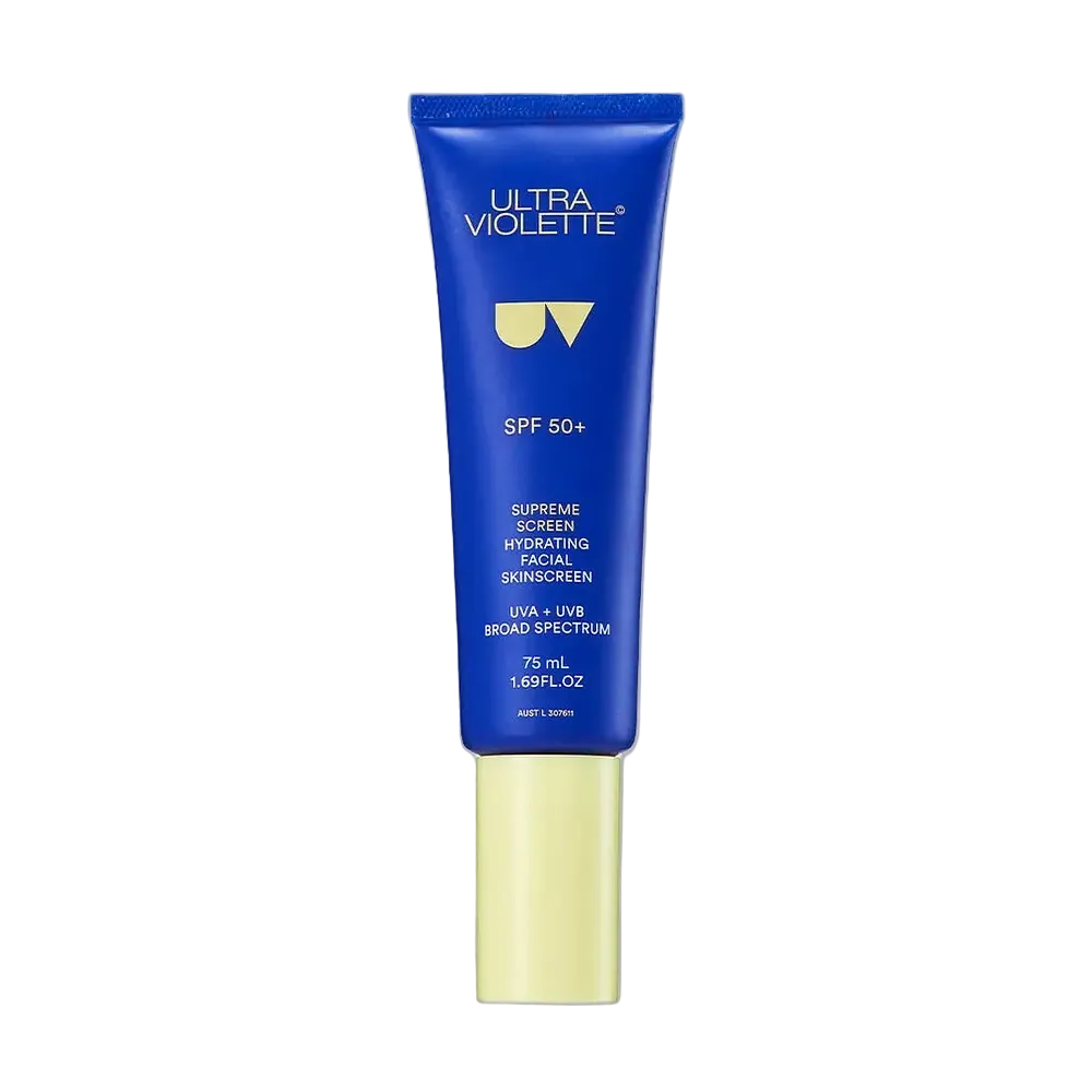 Ultra Violette Supreme Screen SPF 50+ hydrating facial sunscreen, moisturizer and primer
