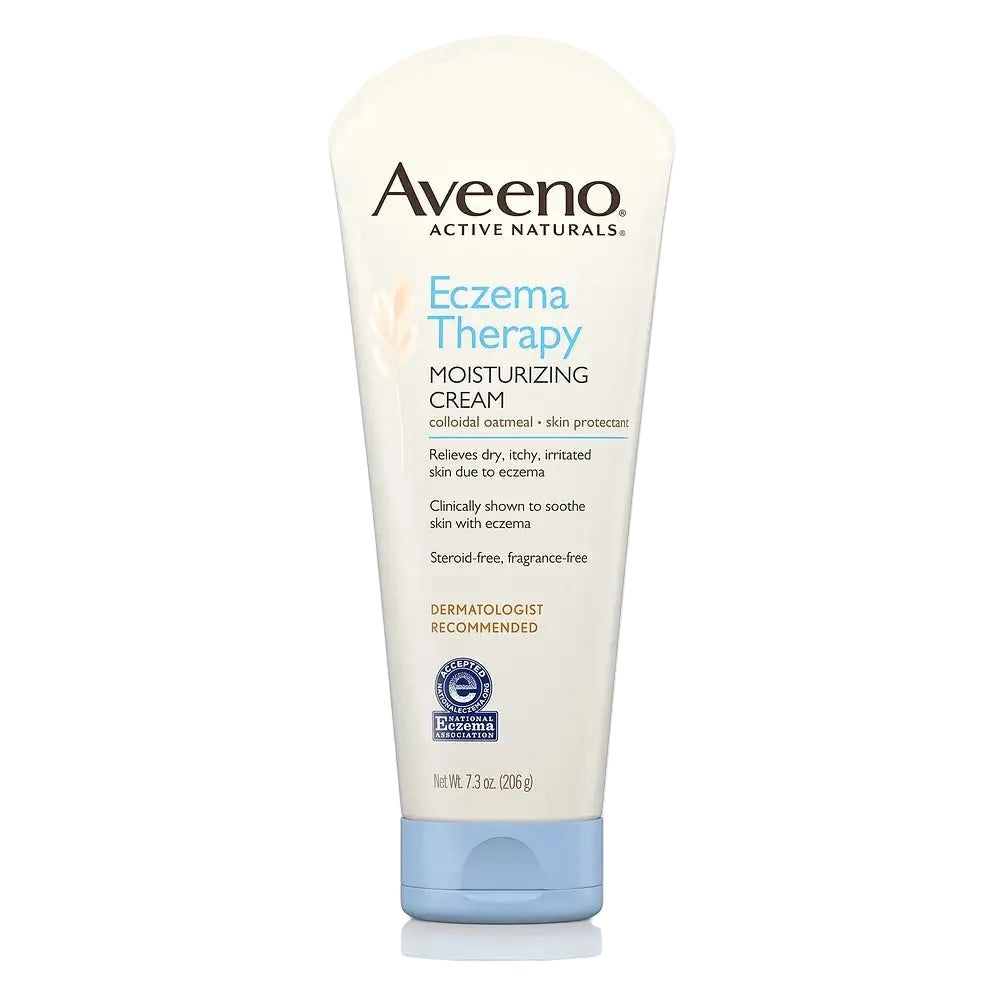 Aveeno Eczema Therapy Daily Moisturizing Cream for dry itchy eczema-prone sensitive skin