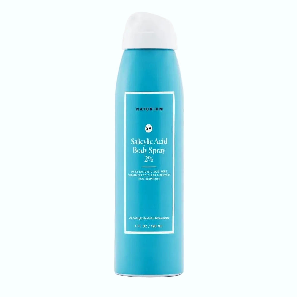 Naturium Salicylic Acid Body Spray 2% for body acne and texture smoothing