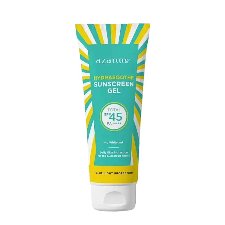 Azarine Hydrasoothe Sunscreen Gel SPF45 PA++++ lightweight UV protection for all skin types