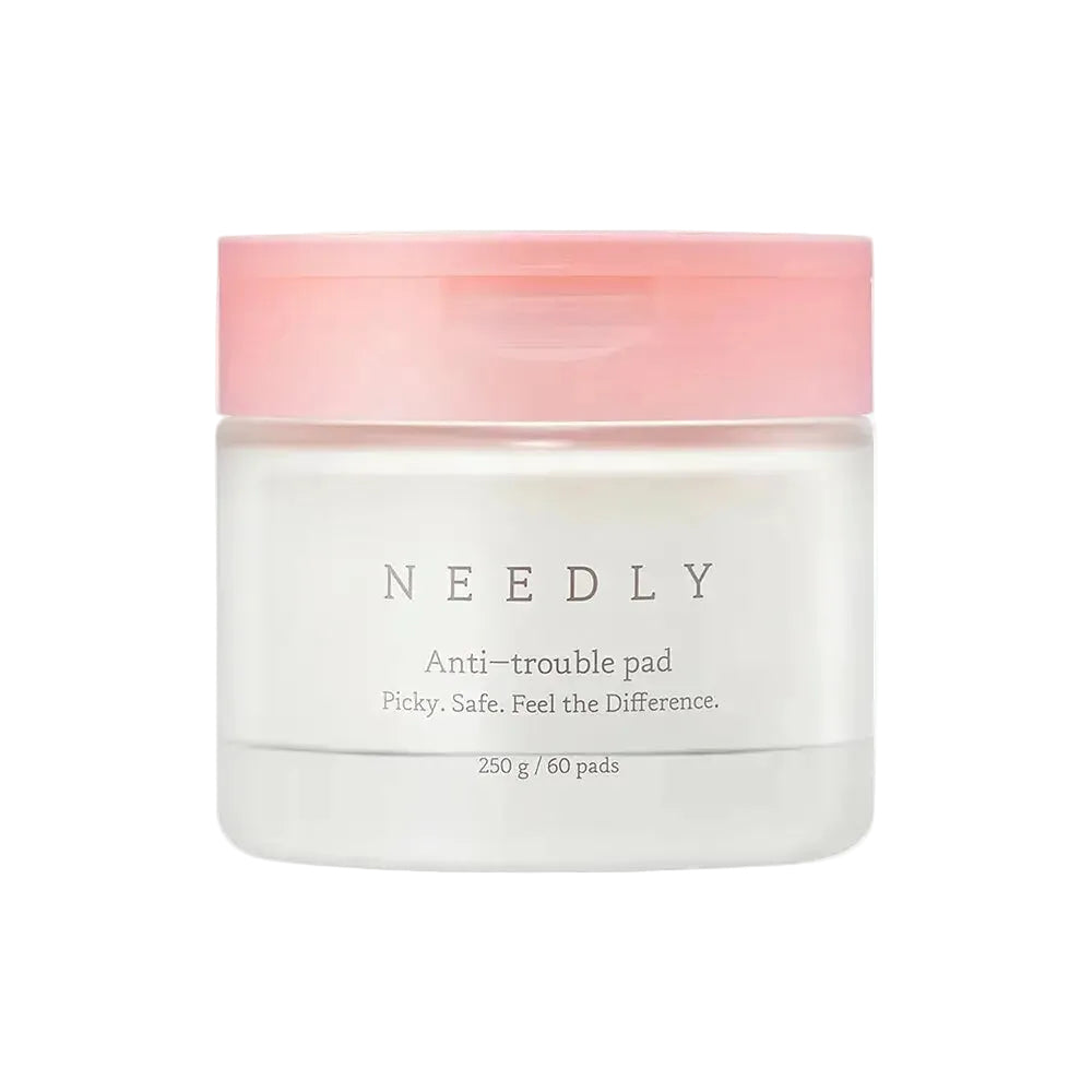 Needly Anti-Trouble Pad exfoliating toner pads for acne-prone and oily skin