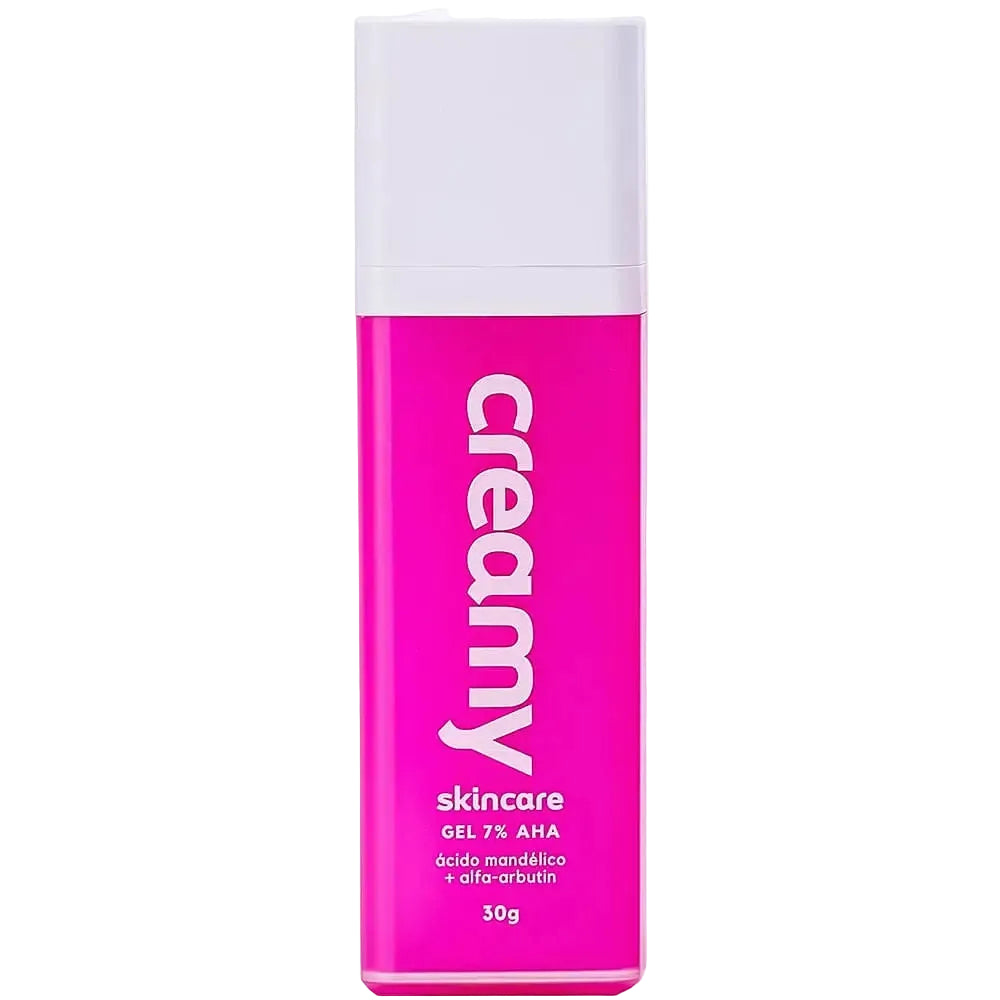 Creamy Ácido Mandélico 7% Mandelic Acid Gel for acne treatment and dark spot fading