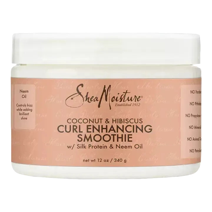 Shea Moisture Coconut & Hibiscus Curl Enhancing Smoothie for defining and moisturizing curly hair