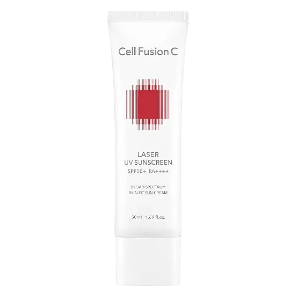 Cell Fusion C Laser Sunscreen SPF50+ PA+++ hybrid UV protection for sensitive and post-procedure skin