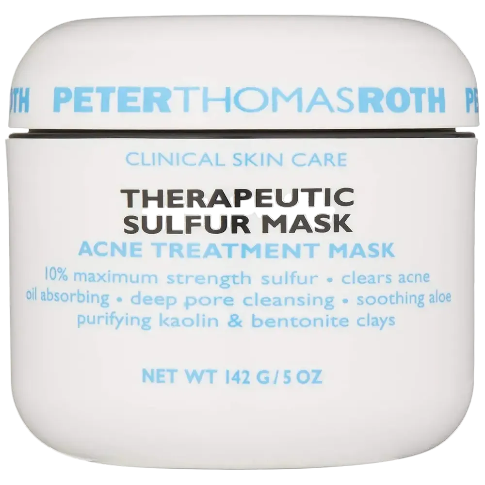 Peter Thomas Roth Therapeutic Sulfur Mask with 10% sulfur for acne and oil control