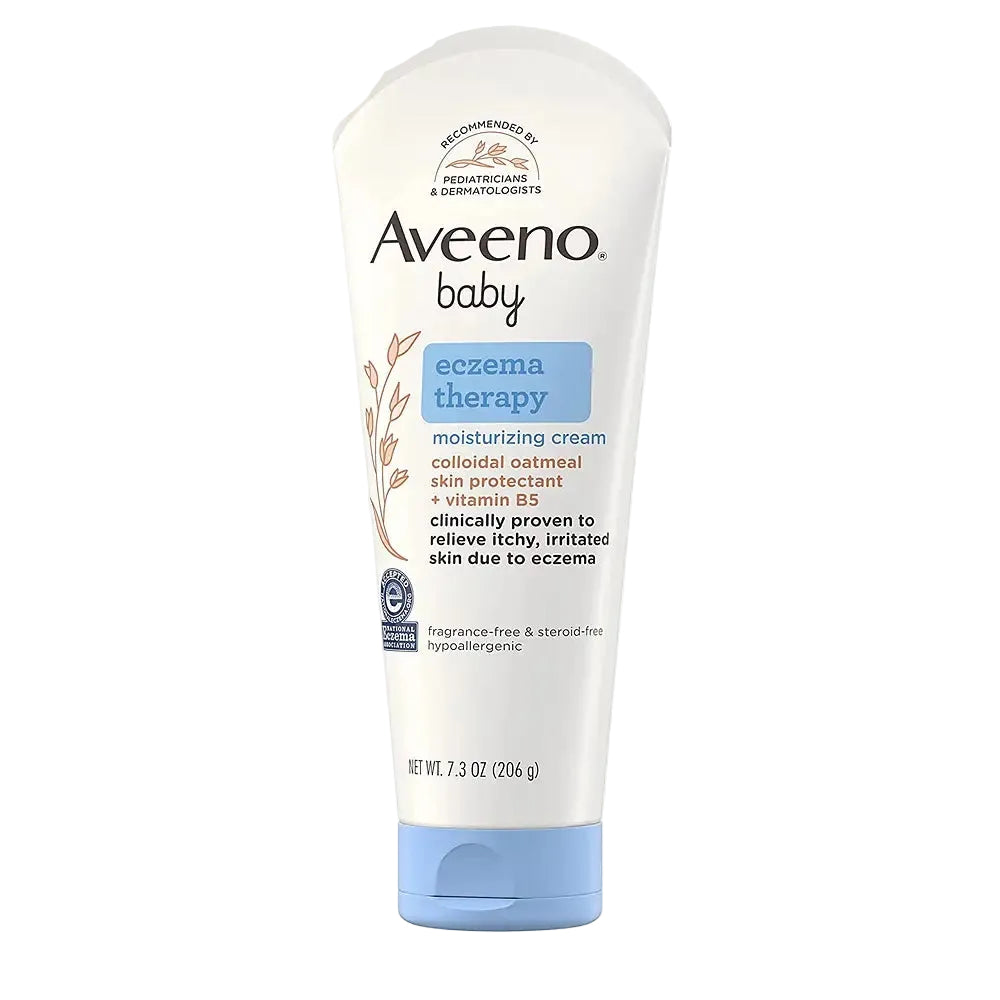 Aveeno Baby Eczema Therapy Moisturizing Cream for dry, itchy, irritated skin and barrier repair