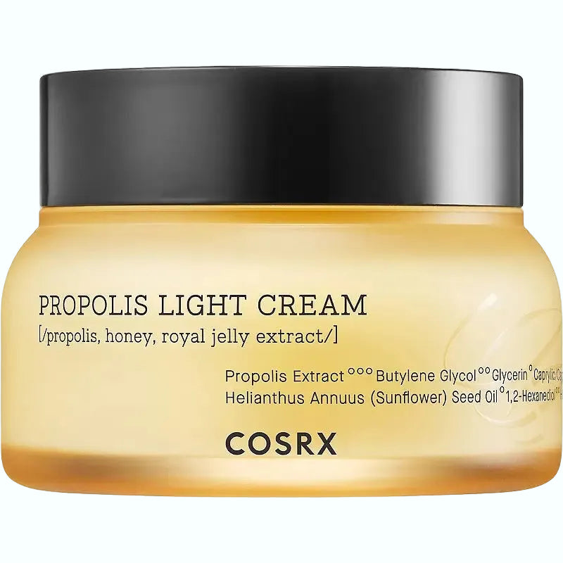COSRX Full Fit Propolis Light Cream for hydration and nourishment with 83% propolis extract