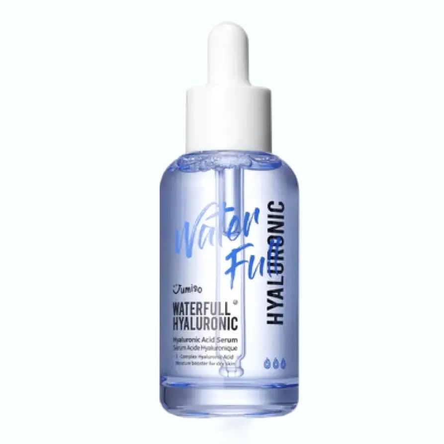 JUMISO Waterfull Hyaluronic Acid Serum for deep hydration and plumping with multiple molecular weights