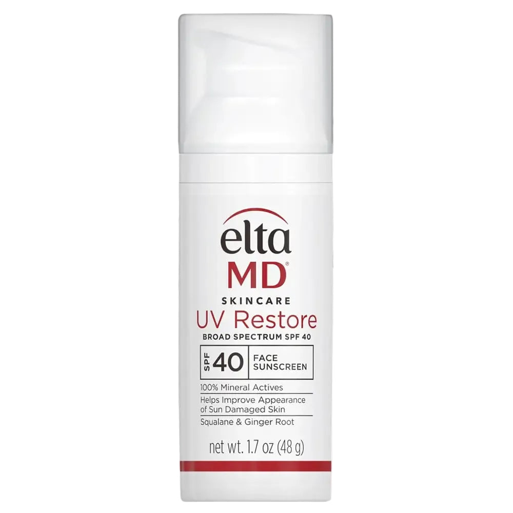 EltaMD UV Restore Broad Spectrum SPF 40 mineral sunscreen for sun-damaged and mature skin