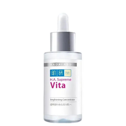 Hada Labo H.A. Supreme Vita Brightening Serum with niacinamide for brightening and hydration