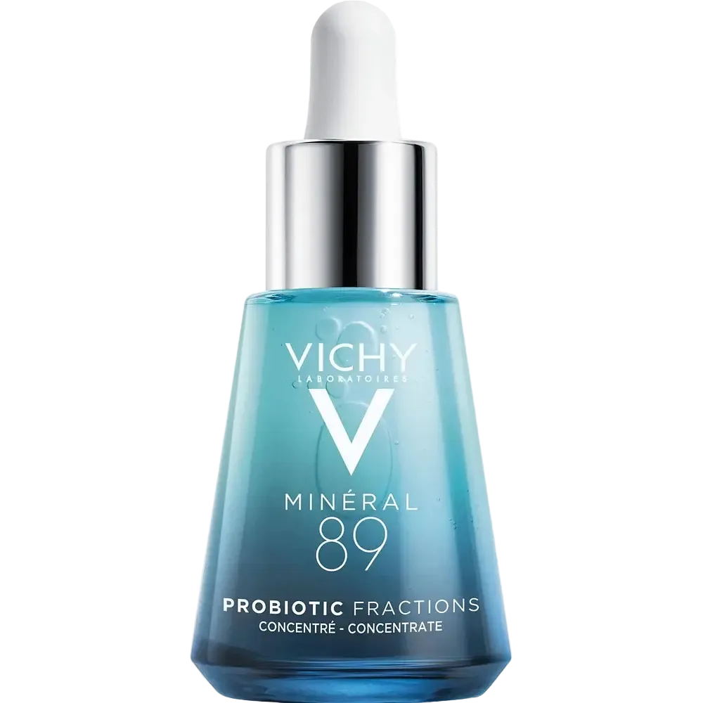 Vichy Mineral 89 Probiotic Fractions serum for stressed skin recovery with niacinamide