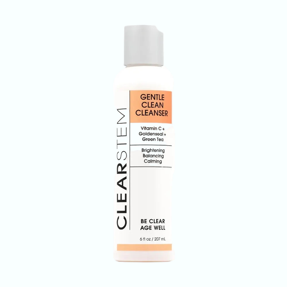 Clearstem Skincare Gentleclean Vitamin Infused Calming Wash hydrating cleanser for acne-prone skin