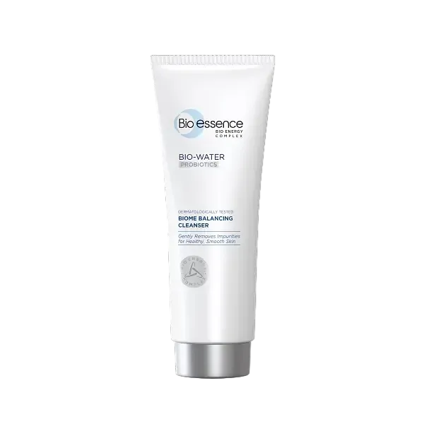 aBio Essence Bio-Water Probiotic Biome Balancing Cleanser for sensitive skin with probiotics and niacinamide