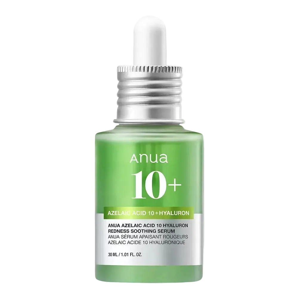 Anua Azelaic Acid 10 Hyaluron Serum for redness reduction and sensitive skin soothing with hyaluronic acid