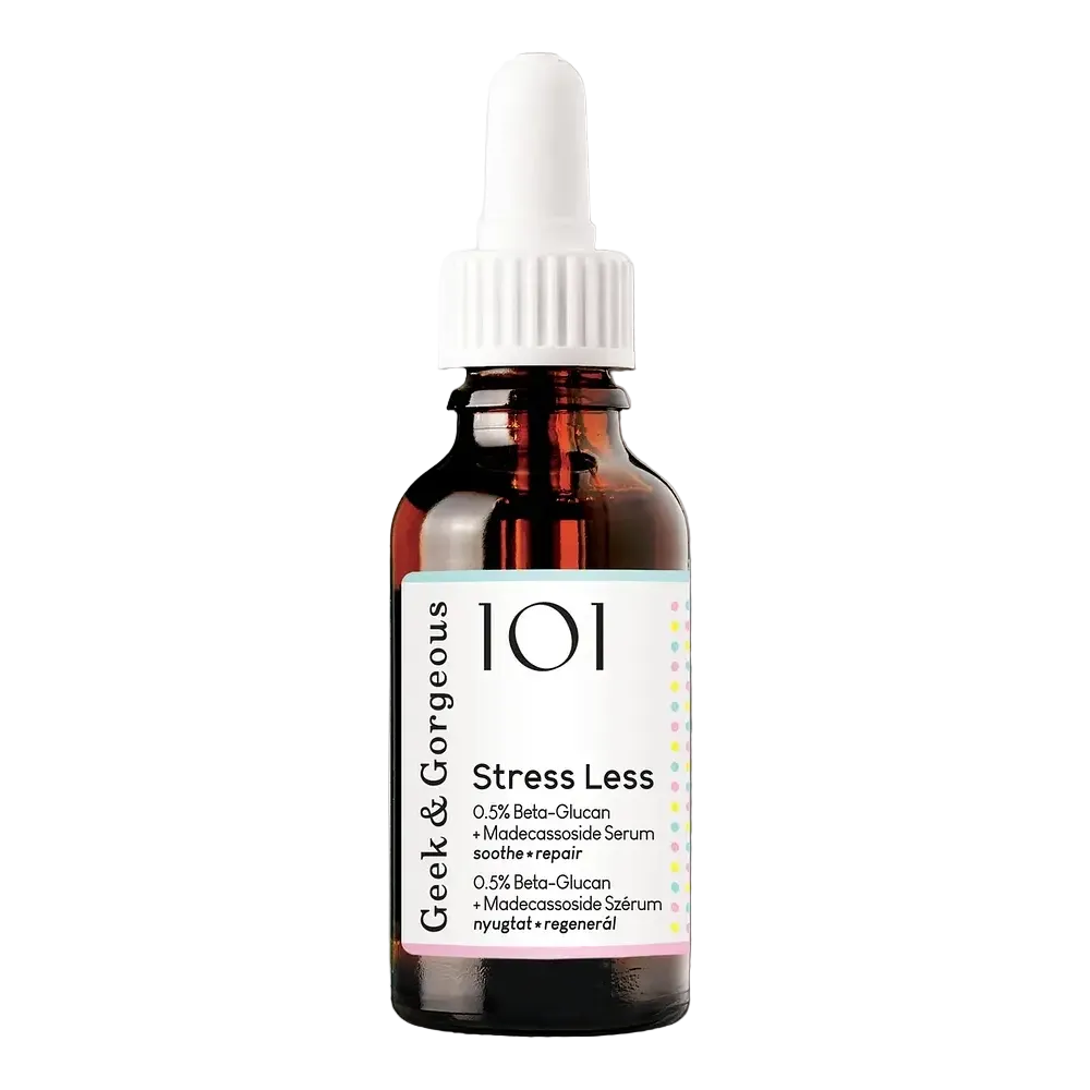 Geek & Gorgeous Stress Less serum with azelaic acid for acne, redness and brightening