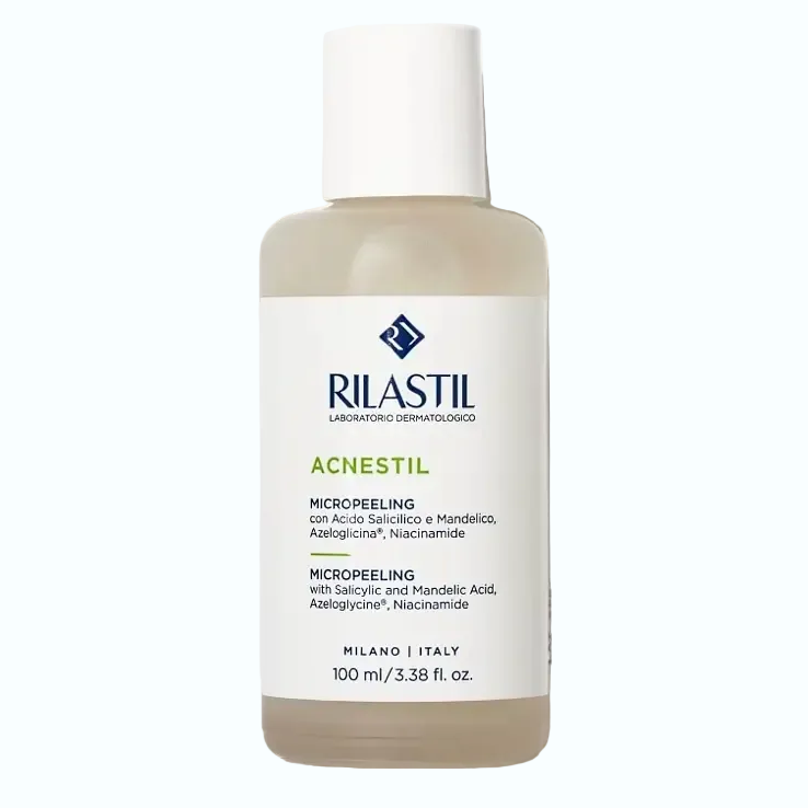 Rilastil Acnestil Micropeeling exfoliating lotion for acne-prone skin with salicylic and mandelic acid