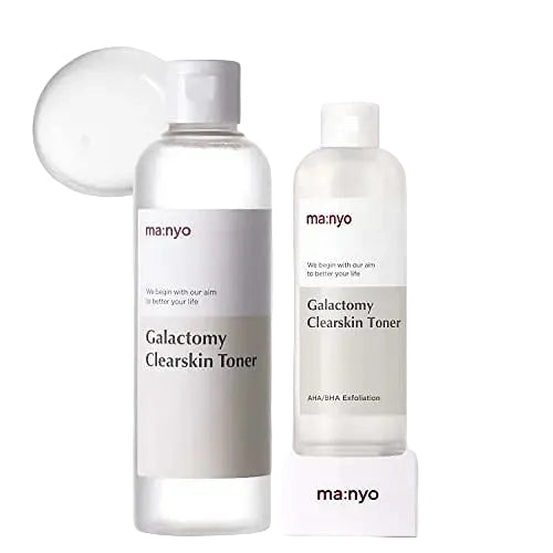 ma:nyo Galactomy Clearskin Toner with LHA and PHA for gentle exfoliation and pore care