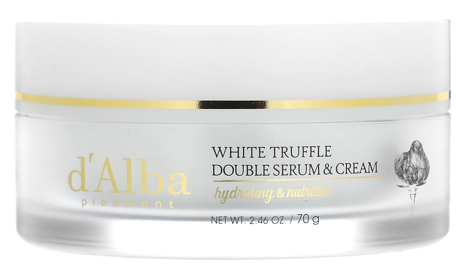 D’ ALBA White Truffle Double Serum & Cream