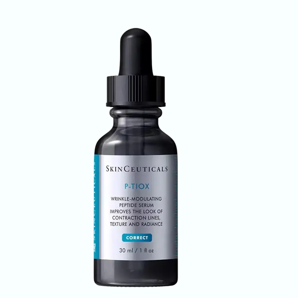 SkinCeuticals P-Tiox peptide serum for wrinkles, expression lines, and anti-aging benefits