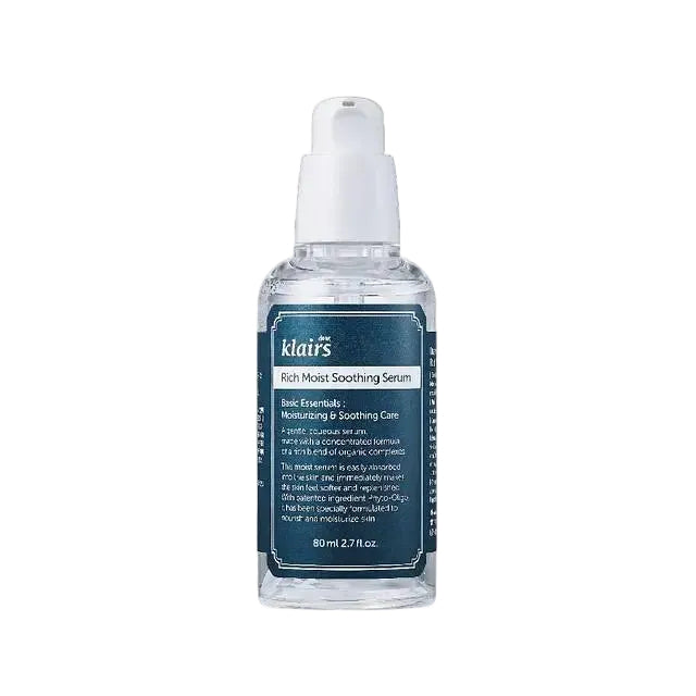 Dear Klairs Rich Moist Soothing Serum for sensitive skin hydration and calming