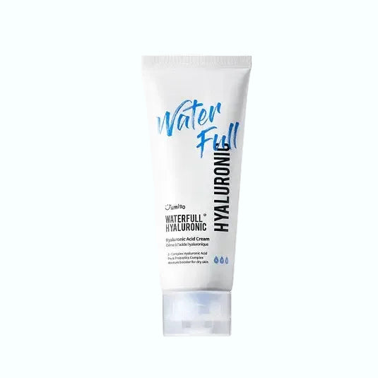 JUMISO Waterfull Hyaluronic Cream with 3 types of hyaluronic acid for deep hydration and moisture barrier support