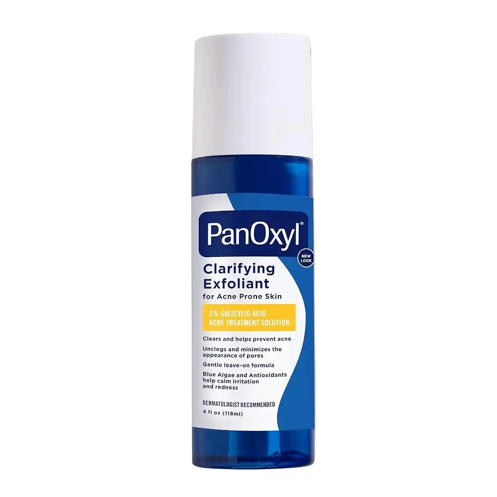 PanOxyl Clarifying Exfoliant with 2% Salicylic Acid for acne-prone skin and pore refinement