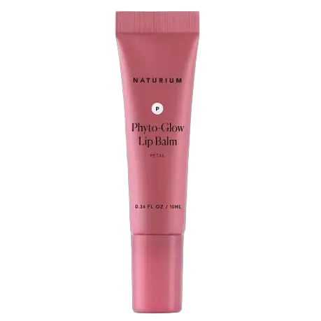 Naturium Phyto-Glow Lip Balm with shea butter and squalane for hydrated, glossy lips