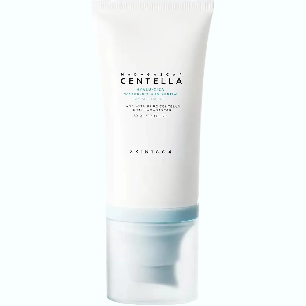 SKIN1004 Madagascar Centella Hyalu-Cica Water-Fit Sun Serum SPF50+ for hydrating sun protection