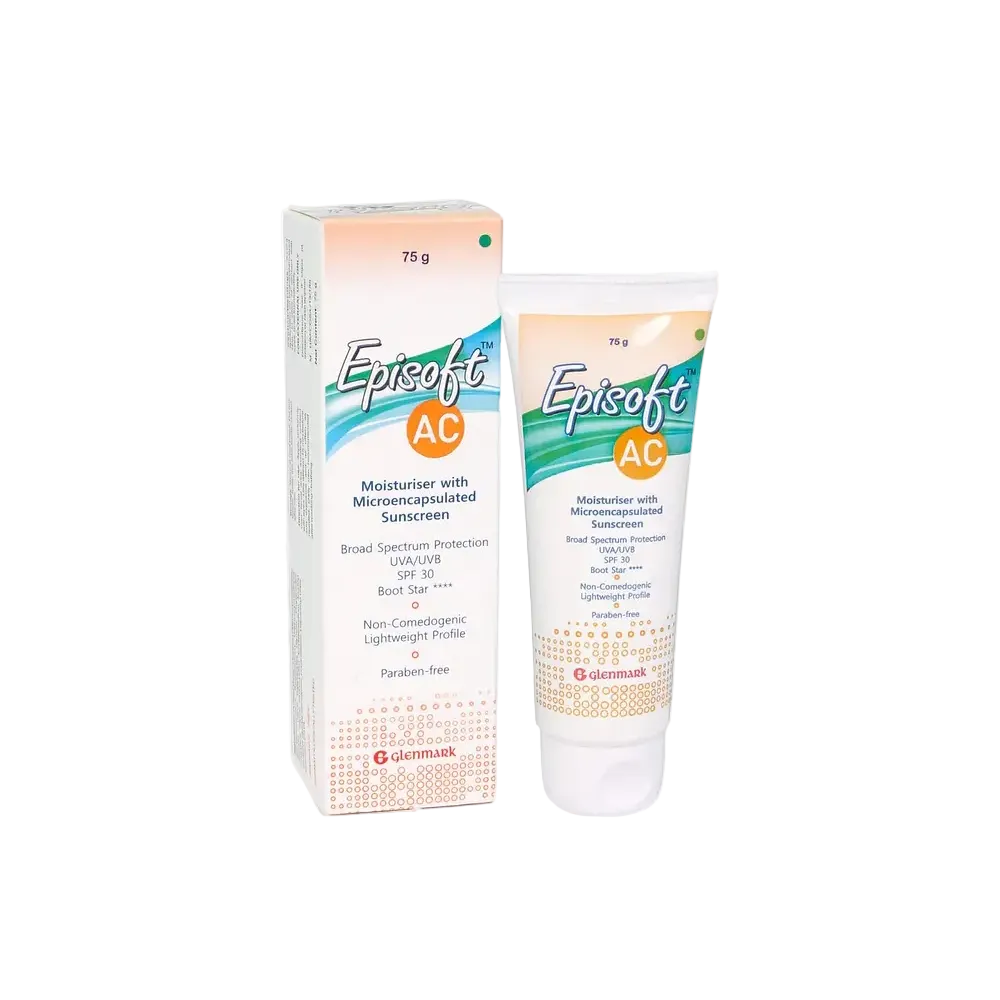 Glenmark Pharma Episoft AC moisturizer with SPF 30 for acne-prone and sensitive skin