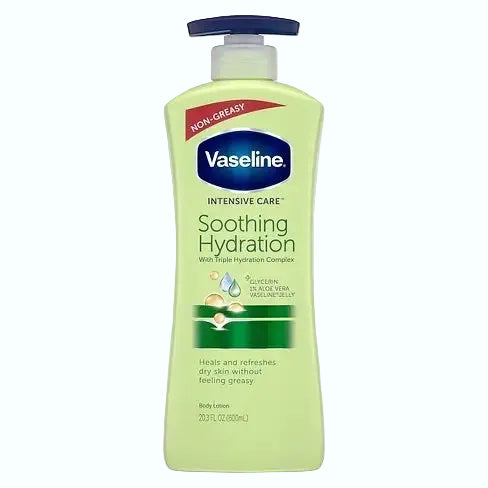Vaseline Intensive Care Soothing Hydration body lotion for dry and sensitive skin with oat extract