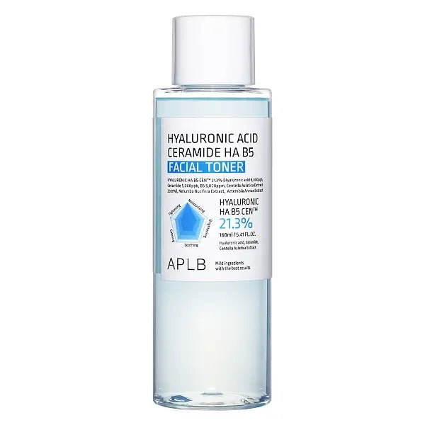 APLB Hyaluronic Acid Ceramide HA B5 Facial Toner for hydration and barrier repair
