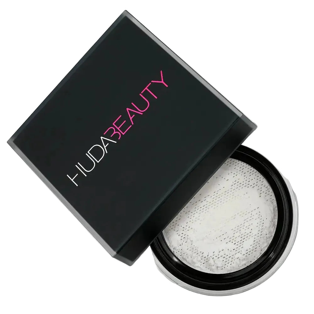 Huda Beauty Easy Bake Loose Baking & Setting Powder for long-lasting matte finish