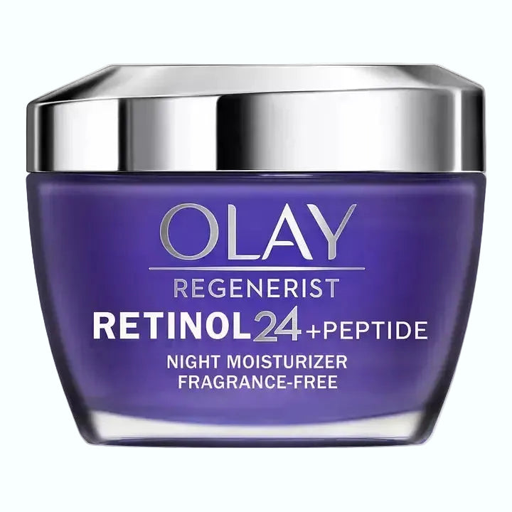 Olay Regenerist Retinol 24 Night Facial Moisturizer for anti-aging and smoothing ine lines