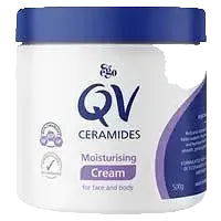 QV Ceramides Cream with niacinamide and triple ceramides for dry sensitive skin barrier repair