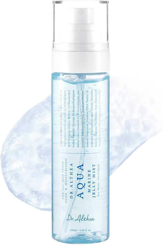 Dr. Althea Aqua Marine Jelly Mist | Lightweight, Ultra-fine Facial Mist Spray | Hydrating Serum With Pdrn & Triple Hyaluronic Acid