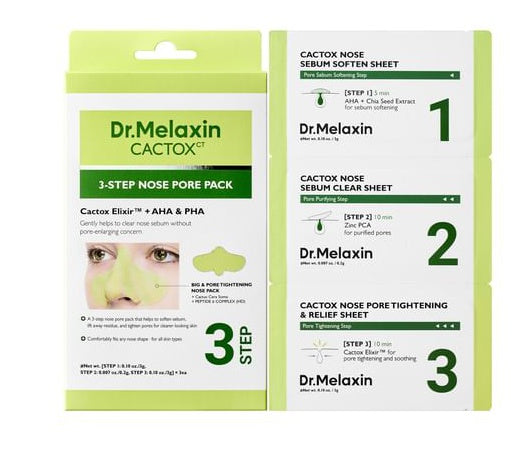 Dr. Melaxin Dr.melaxin - Cactox 3-step Nose Pore Pack Set
