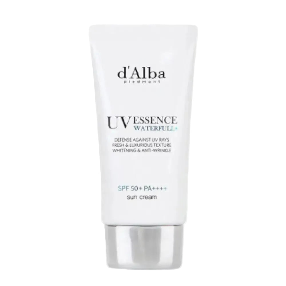 d'Alba Waterfull Essence Sunscreen SPF50+ PA++++ hydrating chemical sunscreen with white truffle