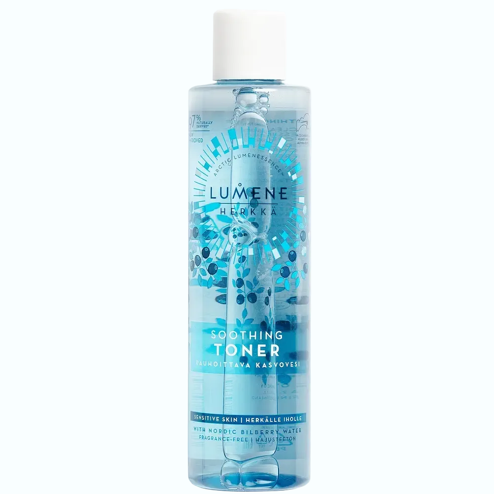 Lumene Herkkä Soothing Toner for sensitive skin with Nordic bilberry and hyaluronic acid
