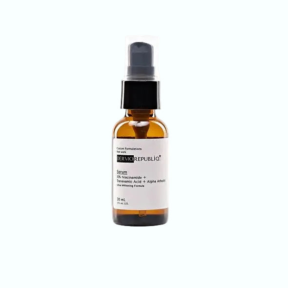 Dermorepubliq 10% Niacinamide + 3% Tranexamic Acid + 2% Alpha Arbutin serum for brightening and dark spots