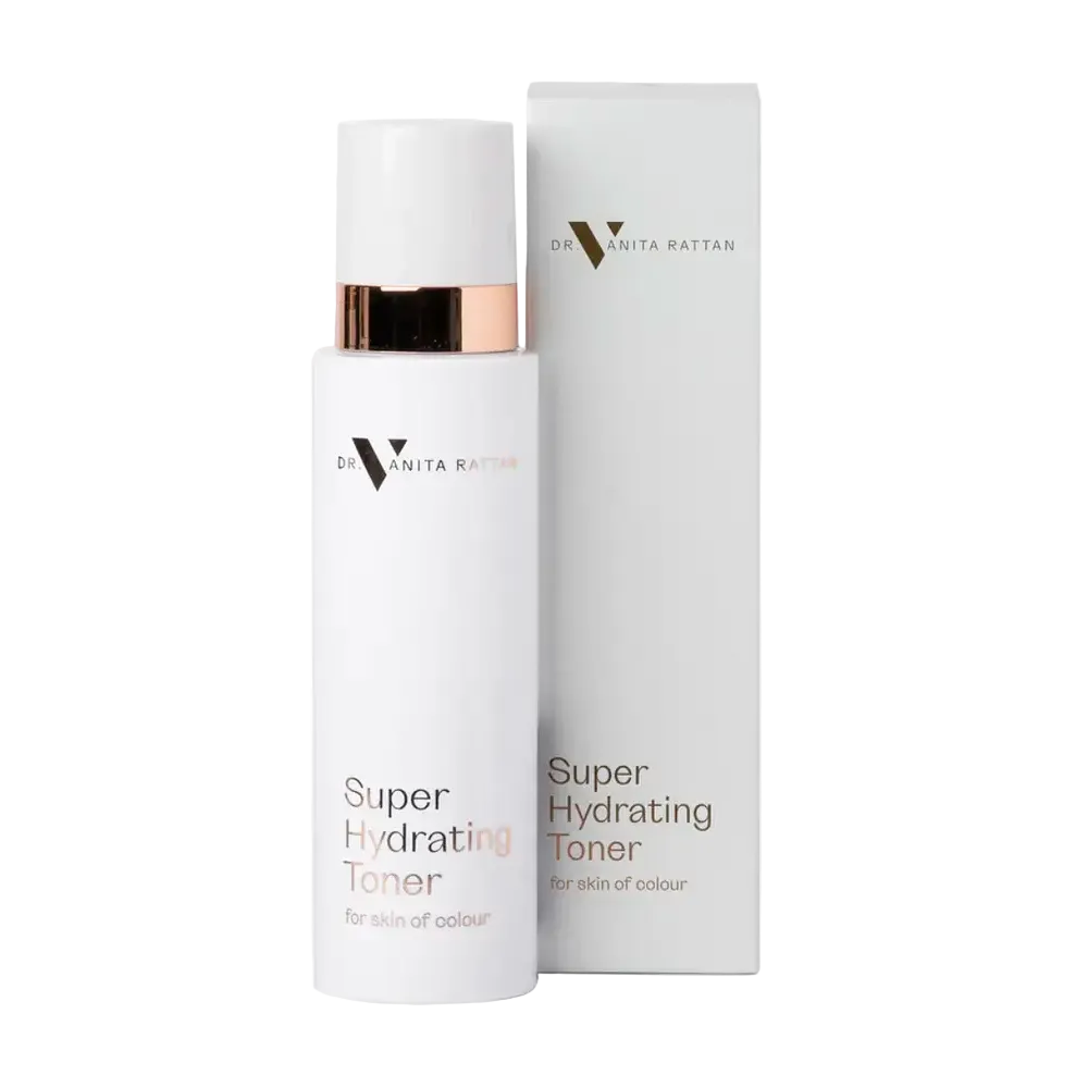 Skincare by Dr V Super Hydrating Toner 150ml for hydration, brightening and sensitive skin of colour