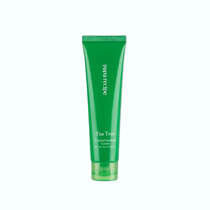 Papa Recipe Tea Tree Control Soothing Cream with 79% tea tree for sensitive and irritated skin