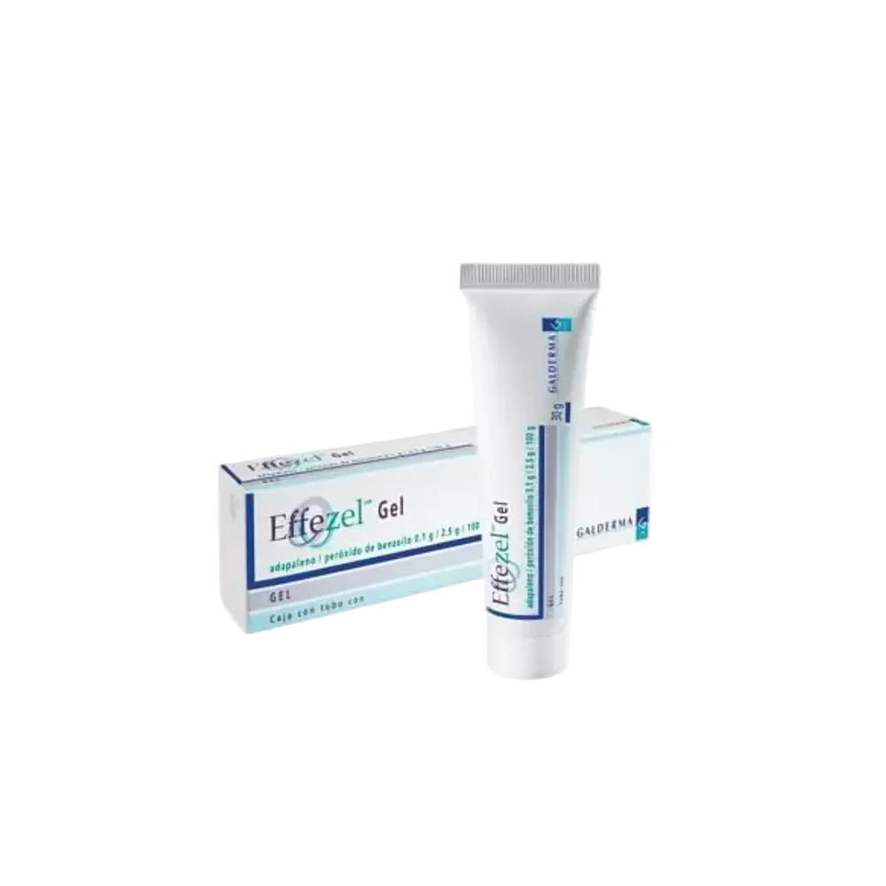 Galderma Effezel Gel with adapalene and benzoyl peroxide for acne treatment