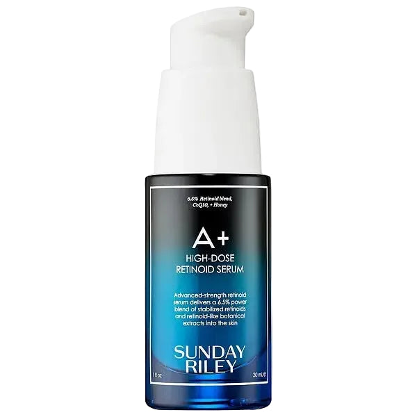 Sunday Riley A+ High-Dose Retinoid Serum for anti-aging, fine lines, and dark spots