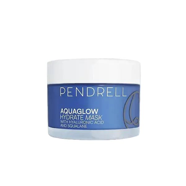 Pendrell AquaGlow Hydrate Mask overnight gel mask with copper peptides and hyaluronic acid for deep hydration