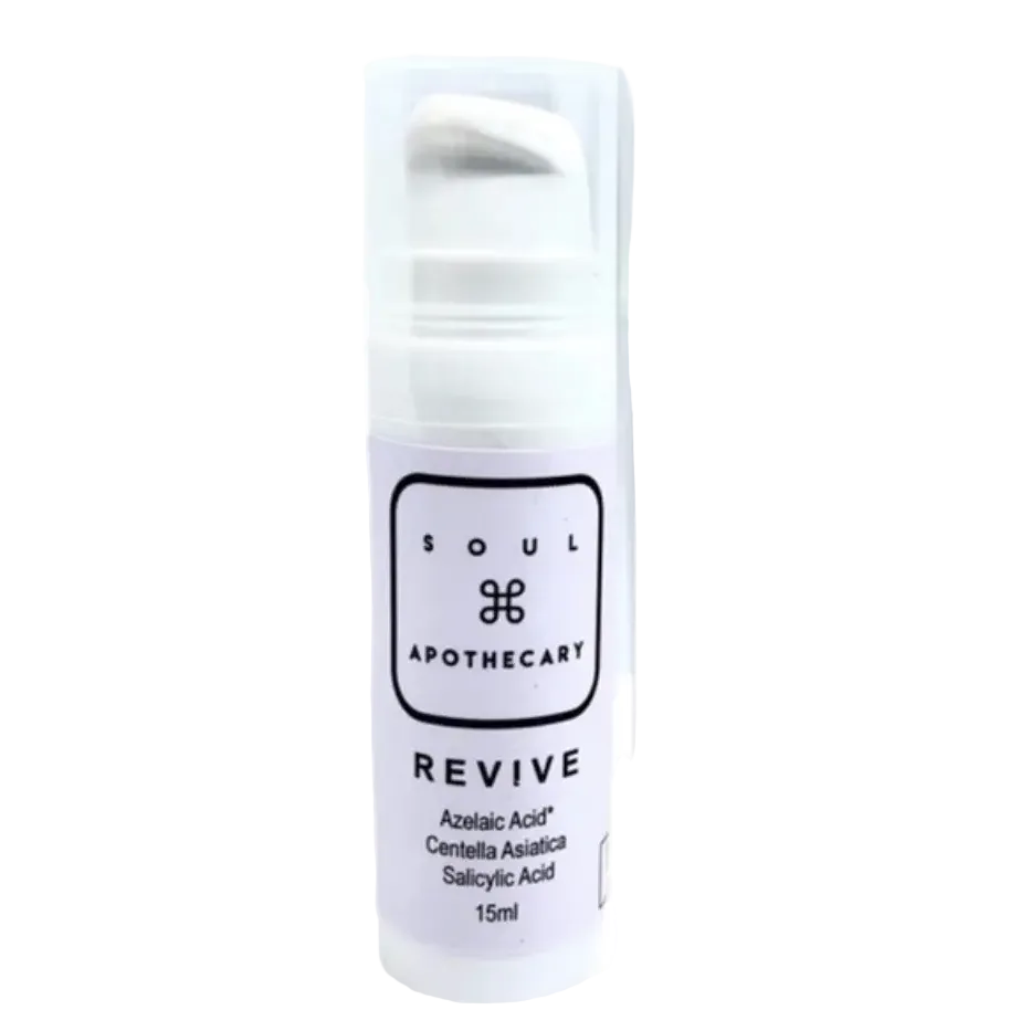 Soul Apothecary Revive Serum with azelaic acid and centella for acne-prone, sensitive skin